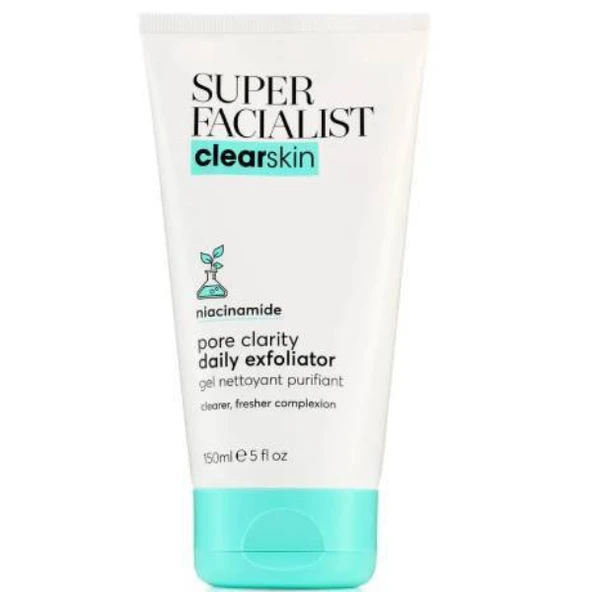Super Facialist Niacinamide İçeren Arındırıcı Aydınlatıcı Peeling Etkili Yüz Yıkama Jeli 150 ml ürün görseli 1