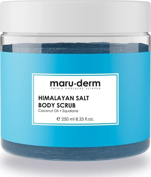 Maruderm Himalaya Tuzu Vücut Peelingi Squalane Hindistan Cevizi Yağı 250 ml ürün görseli 1