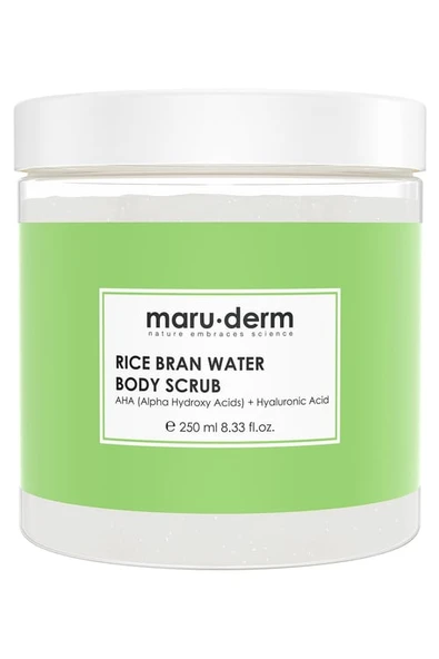 Maruderm Pirinç Suyu Vücut Peelingi AHA + Hyaluronik Asit 250 ml ürün görseli 1
