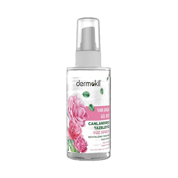 Dermokil Doğal Gül Suyu Yüz Spreyi 50 ml ürün görseli 1