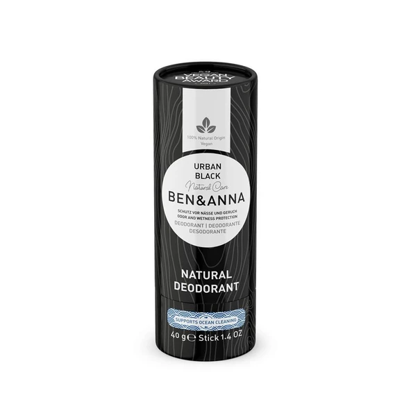 Ben & Anna Natural Deostick Urban Black 40 gr ürün görseli 1