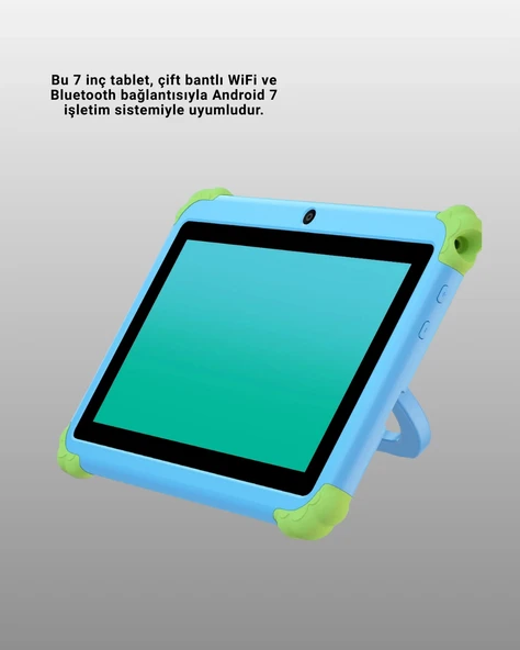 7 İnç Android Tablet WiFi Bluetooth ve Çift Kamera Destekli - Resim 2