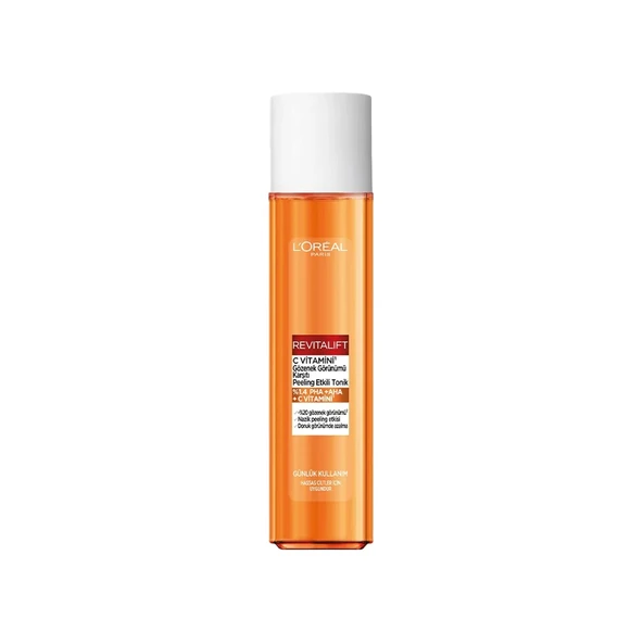 L'Oreal Paris Revitalift C Vitamini Gözenek Görünümü Karşıtı Peeling Etkili Tonik 180 ml ürün görseli 1