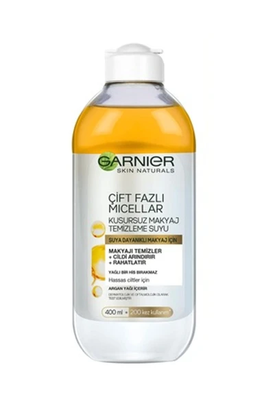 Garnier Skin Naturals Makyaj Temizleme Suyu  Çift Fazlı 400 ml ürün görseli 1
