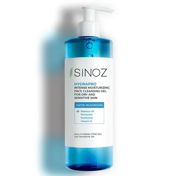 Sinoz Hydrapro Kuru ve Hassas Ciltler için Nemlendiricili Yüz Temizleme Jeli 400 ml ürün görseli 1