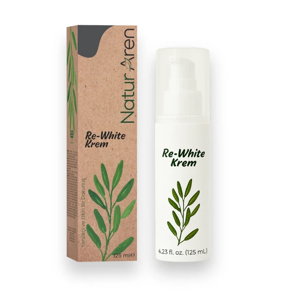 Naturaren Re-White Vücut Beyazlatıcı Krem 125 ml ürün görseli 1