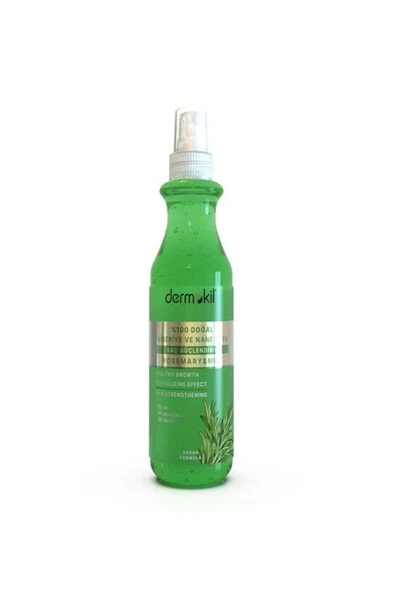 Dermokil Biberiye ve Nane Suyu Saç Güçlendirici Tonik Sprey 250 ml ürün görseli 1