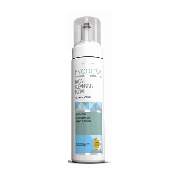 Evoderm Yüz Temizleme Köpüğü 200 ml ürün görseli 1