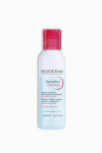 Bioderma Sensibio H2O Eye Çift Fazlı Makyaj Temizleyici 125 ml ürün görseli 1