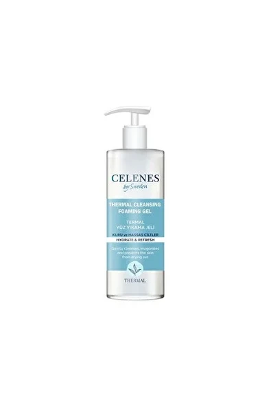 Celenes By Sweden Celenes Thermal Temizleme Jeli 250 ml - Kuru ve Hassas Ciltler ürün görseli 1