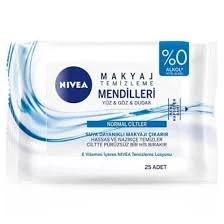 Nivea Makyaj Temizleme Mendili 3in1 Normal Ciltler 25 Yaprak ürün görseli 1
