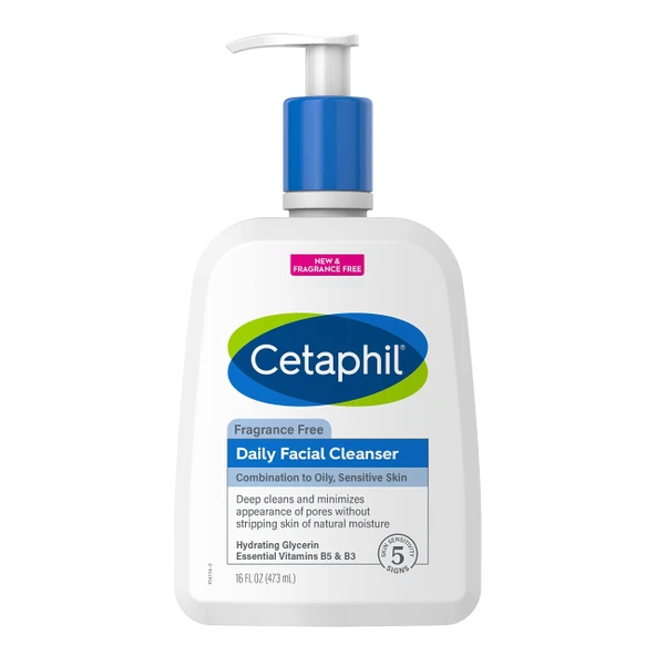 Cetaphil Daily Facial Cleanser Günlük Yüz Temizleyici 473 ml ürün görseli 1