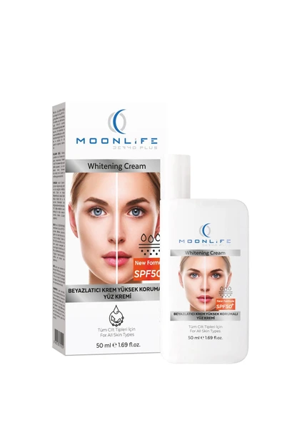 Moonlife Beyazlatıcı Güneş Kremi SPF50+50 ml ürün görseli 1