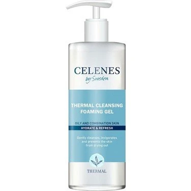 Celenes By Sweden Celenes Thermal Temizleme Jeli 250 ml - Yağlı ve Karma Ciltler ürün görseli 1
