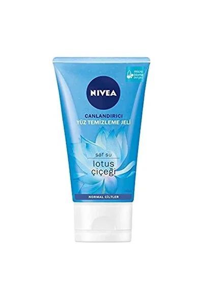Nivea Canlandırıcı Yüz Temizleme Jeli  Normal Ciltler Lotus Çiçeği 150 ml ürün görseli 1