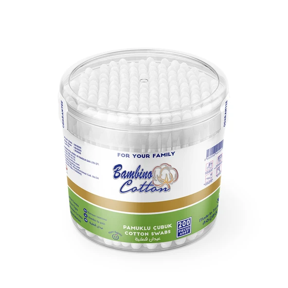 Bambino Cotton Kulak Çubuğu 100'lü ürün görseli 1