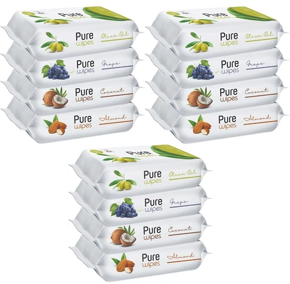 Pure Baby Wipes Islak Mendil 50 Yaprak ürün görseli 1