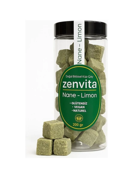 Zenvita Nane Limon Çayı Küp Şeklinde 200 gr ürün görseli 1
