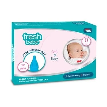 Fresh Bebe Nazal Aspiratör Yedek Ucu 12 Adet ürün görseli 1