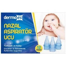 Dermoes Burun Aspiratör Yedek 12'li ürün görseli 1