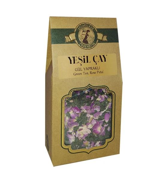 Pharmatea Yeşil Çay Gül Yapraklı 100 gr ürün görseli 1