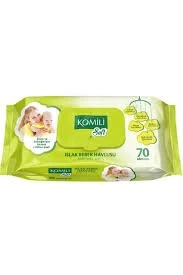 Komili Soft Islak Bebek Havlusu 70'li ürün görseli 1