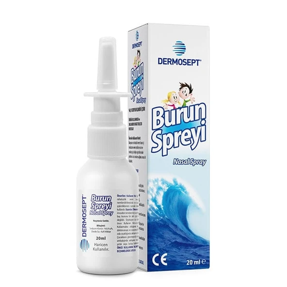 Dermosept Serum Fizyolojik Burun Damlası 20 ml ürün görseli 1