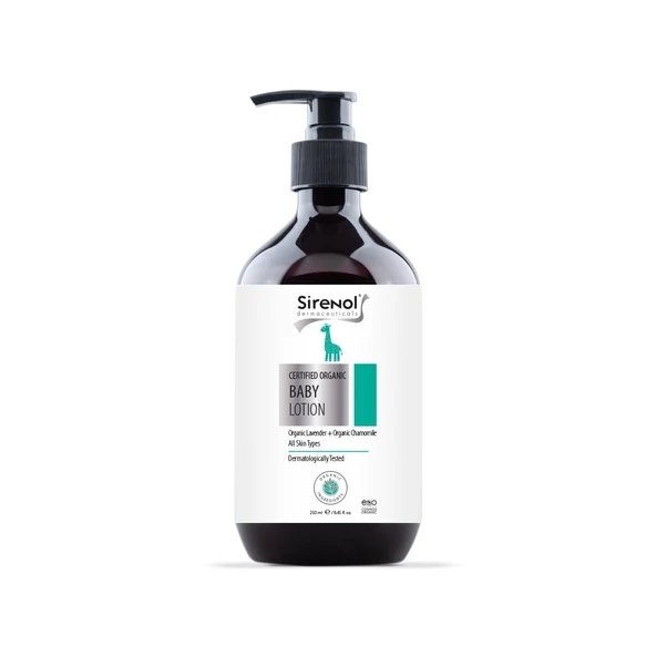 Sirenol Organik Sertifikalı Bebek Losyonu 250 ml ürün görseli 1