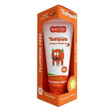 Babyton Organik Diş Macunu Portakal ve Mandalina Aromalı 50 gr ürün görseli 1