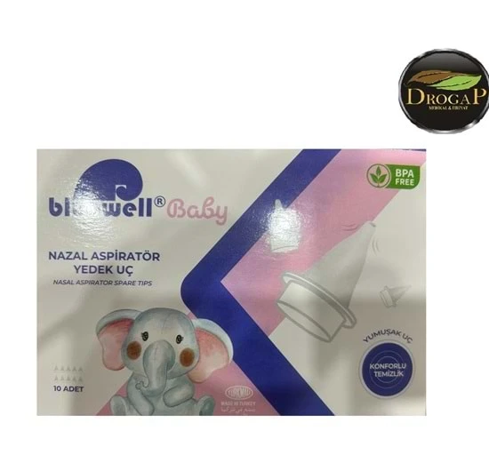 Bluewell Baby Nazal Aspiratör Yedek Ucu 10'lu ürün görseli 1