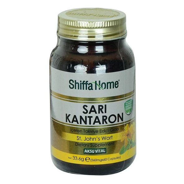 Shiffa Home Sarı Kantaron St. John's Wort  60 Kapsül ürün görseli 1