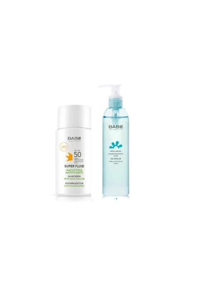 Babe Super Fluid Color Matificante Matifiant SPF50 50 ml ürün görseli 1