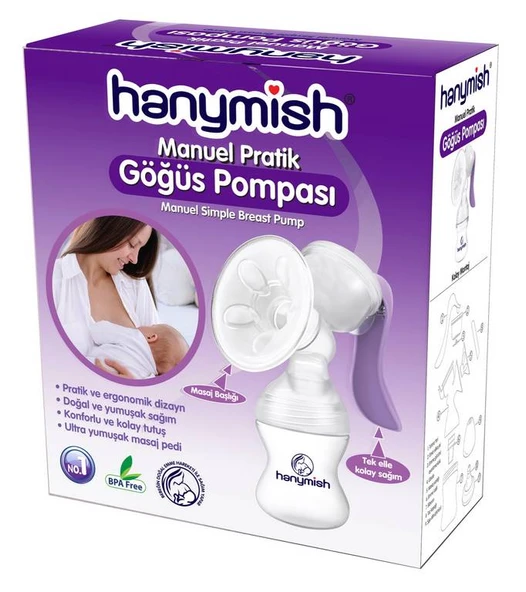 Hanymish Manuel Pratik Göğüs Pompası ürün görseli 1