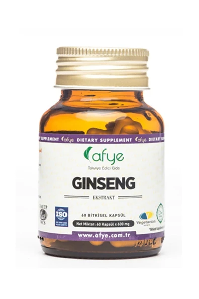Afye Ginseng 60 Kapsül ürün görseli 1
