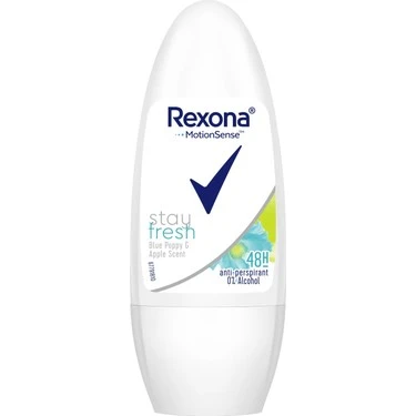 Rexona Stay Fresh Blue Poppy Apple Roll-On 50 ml ürün görseli 1