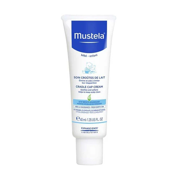 Mustela Cradle Cap Saç Pullanma Karşıtı Krem 40 ml ürün görseli 1