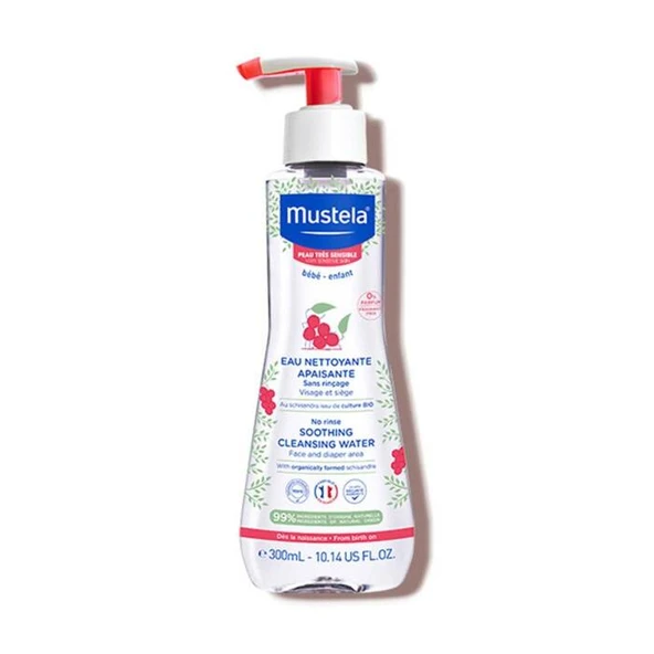 Mustela Soothing Cleansing Gel Hair and Body Hassas Ciltler İçin Temizleme Jeli 300 ml ürün görseli 1