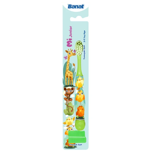 Banat Lucky Mi Junior 2-5 Yaş Çocuk Diş Fırçası ürün görseli 1
