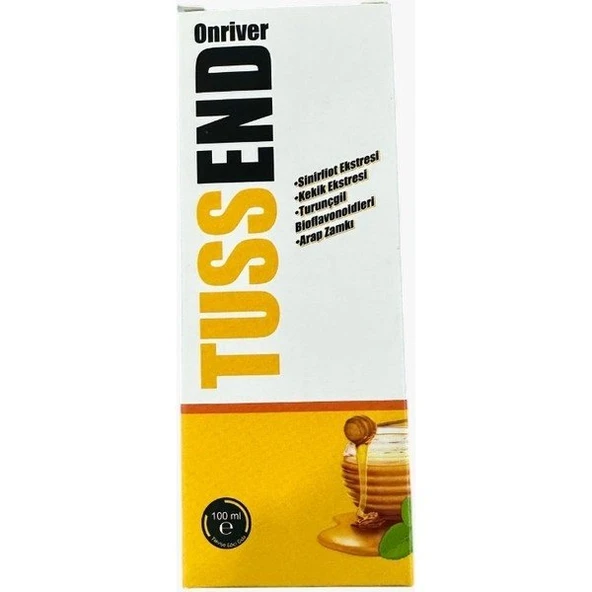 Onriver Tussend Şurup 100 ml ürün görseli 1