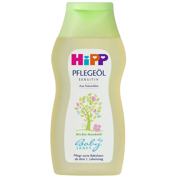 Hipp Babysanft Bebek Masaj ve Bakim Yağı 200 ml ürün görseli 1