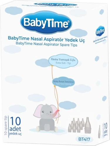 Baby Time Nazal Aspiratör Yedek Ucu BT417 ürün görseli 1