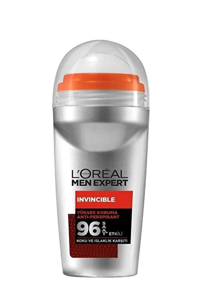 L'oreal Paris Men Expert Invincible Roll-On Deodorant 50 ml ürün görseli 1