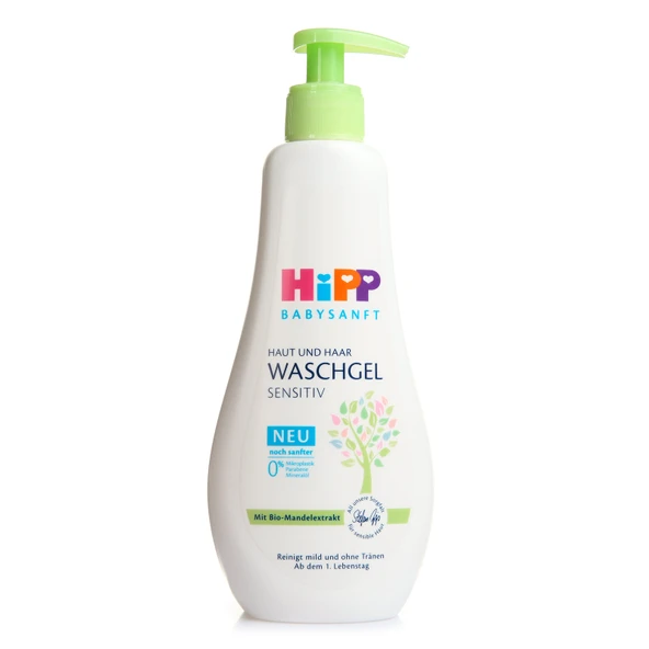 Hipp Babysanft Bebek Saç ve Vücut Banyo Jeli 400 ml ürün görseli 1