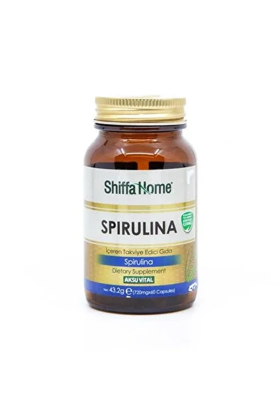 Shiffa Home Spirulina 60 Kapsül ürün görseli 1