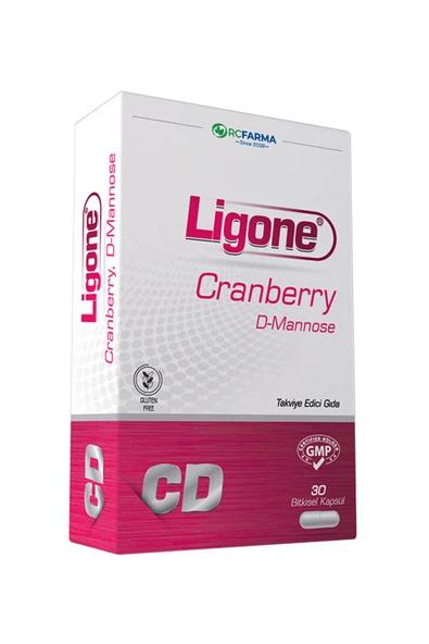 Ligone Cranberry D-Mannose 30 Bitkisel Kapsül ürün görseli 1
