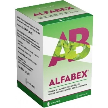 Alfabex 30 Kapsül ürün görseli 1