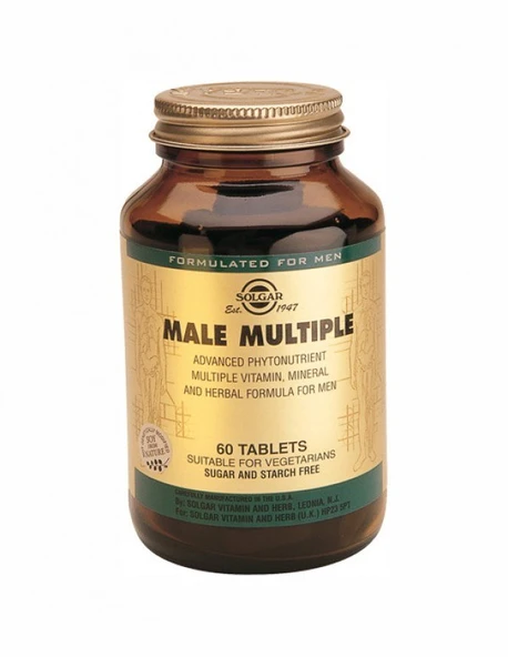 Solgar Male Multiple 60 Tablet ürün görseli 1