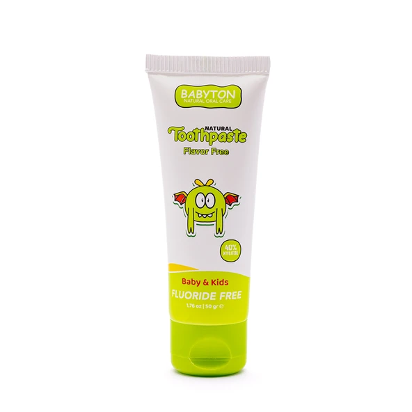 Babyton Baby And Kids Banana Natural Toothpaste 50 gr ürün görseli 1
