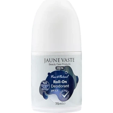 Jaune Vaste Doğal Erkek Roll-On Deodorant 75 ml ürün görseli 1