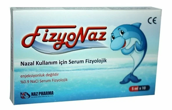 Fizyonaz Serum Fizyolojik 5 ml 20 Flakon ürün görseli 1